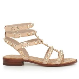 Sam Edelman Eavan Studded Gladiator Sandal Size 6